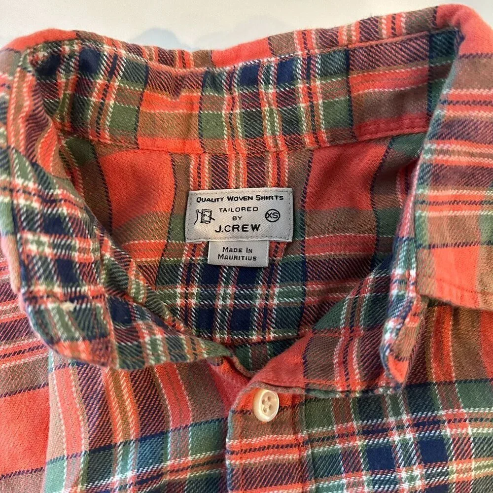 Jcrew Flannel Button Down